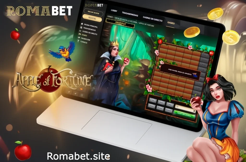 آموزش بازی کازینویی Apple of Fortune در سایت رومابت
